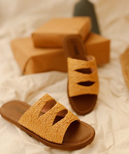 Cora Woven Slides